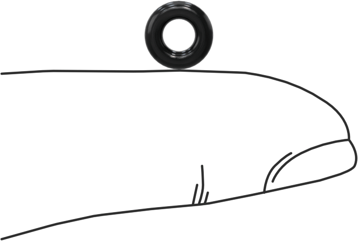 Yağa Dayanıklı Buna-N O-Ring, 2 mm Genişlik, 3.5 mm İç Çap