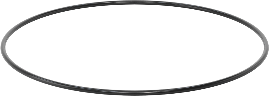 Yağa Dayanıklı Buna-N O-Ring, 2.5 mm Genişlik, 136 mm İç Çap