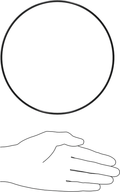 Yağa Dayanıklı Buna-N O-Ring, 3 mm Genişlik, 170 mm İç Çap