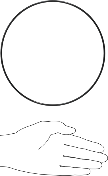 Yağa Dayanıklı Buna-N O-Ring, 3 mm Genişlik, 174 mm İç Çap