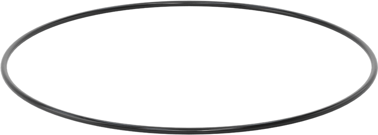 Yağa Dayanıklı Buna-N O-Ring, 3 mm Genişlik, 178 mm İç Çap