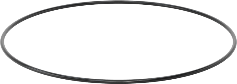 Yağa Dayanıklı Buna-N O-Ring, 3 mm Genişlik, 182 mm İç Çap
