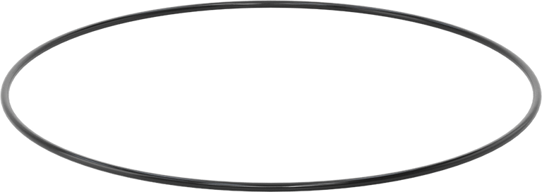Yağa Dayanıklı Buna-N O-Ring, 3 mm Genişlik, 194 mm İç Çap