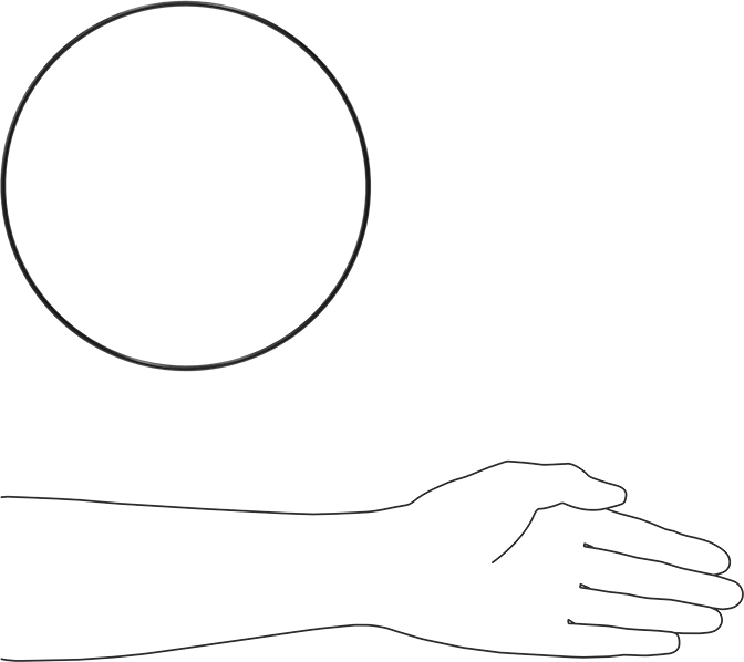 Yağa Dayanıklı Buna-N O-Ring, 3 mm Genişlik, 203 mm İç Çap