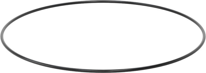 Yağa Dayanıklı Buna-N O-Ring, 3 mm Genişlik, 209 mm İç Çap