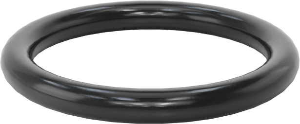 Yağa Dayanıklı Buna-N O-Ring, 2.4 mm Genişlik, 17.6 mm İç Çap