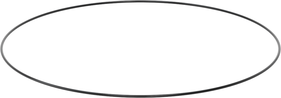 Yağa Dayanıklı Buna-N O-Ring, 3 mm Genişlik, 350 mm İç Çap