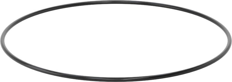 Yağa Dayanıklı Buna-N O-Ring, 3.5 mm Genişlik, 193 mm İç Çap