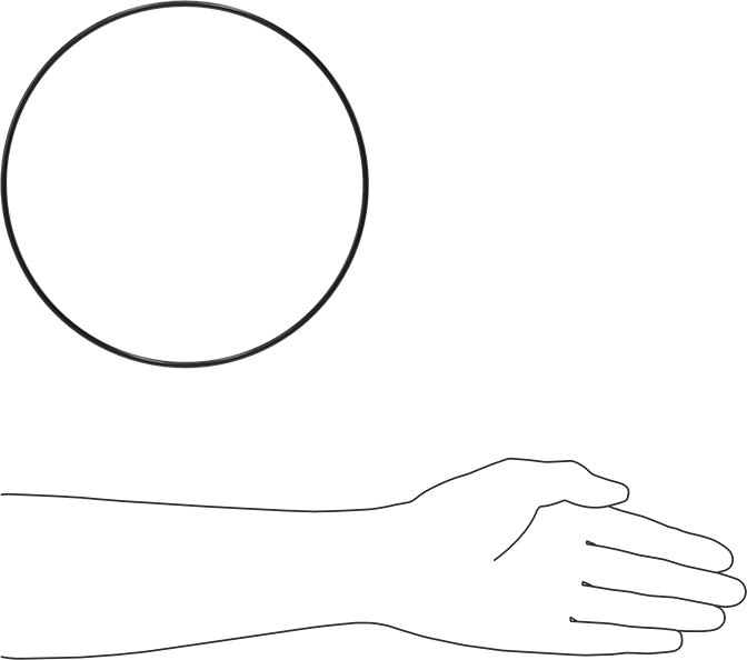 Yağa Dayanıklı Buna-N O-Ring, 3.5 mm Genişlik, 200 mm İç Çap