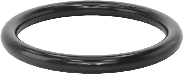 Yağa Dayanıklı Buna-N O-Ring, 2.4 mm Genişlik, 21.3 mm İç Çap