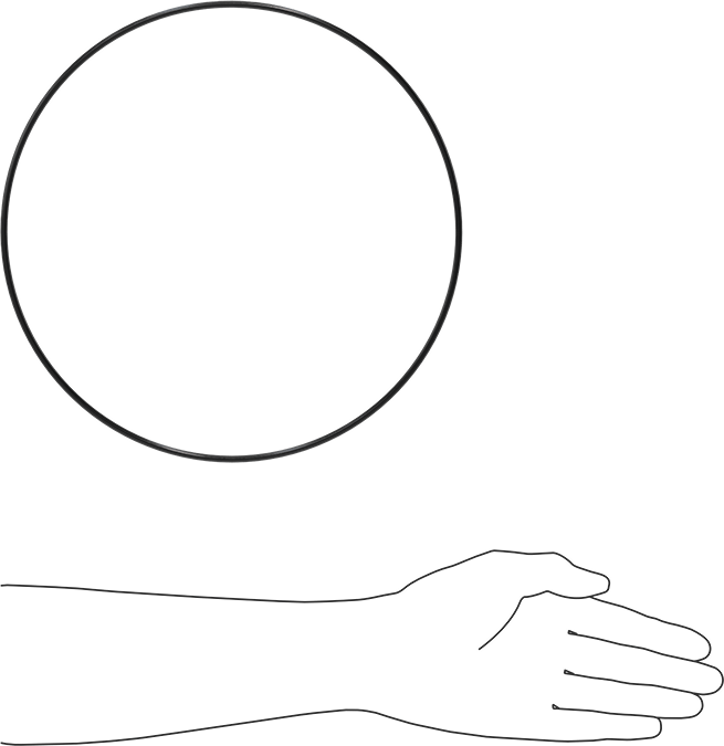 Yağa Dayanıklı Buna-N O-Ring, 4 mm Genişlik, 260 mm İç Çap