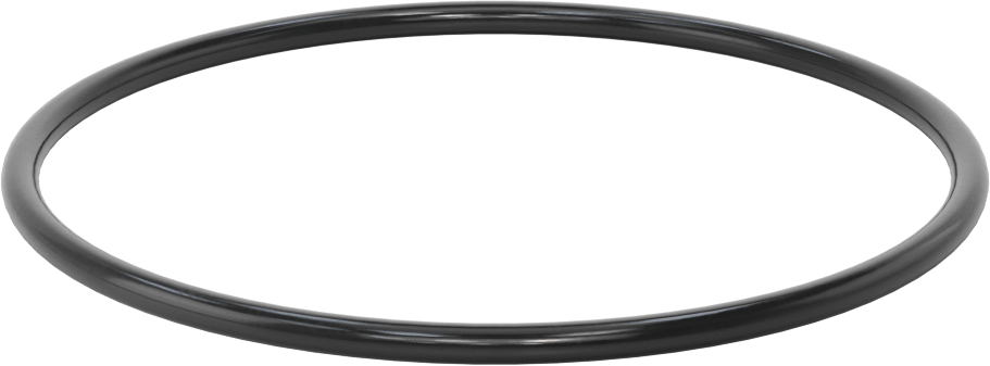 Yağa Dayanıklı Buna-N O-Ring, 5 mm Genişlik, 124 mm İç Çap