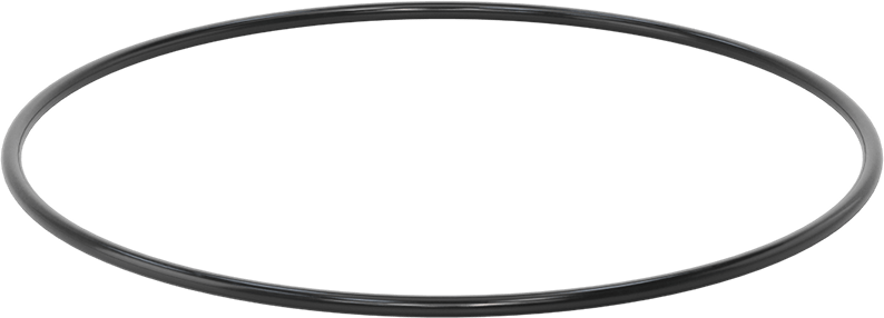 Yağa Dayanıklı Buna-N O-Ring, 5 mm Genişlik, 214 mm İç Çap