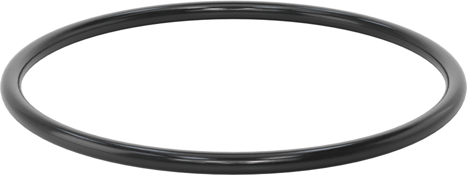 Yağa Dayanıklı Buna-N O-Ring, 6 mm Genişlik, 125 mm İç Çap