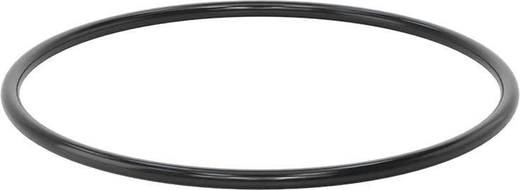 Yağa Dayanıklı Buna-N O-Ring, 6 mm Genişlik, 158 mm İç Çap