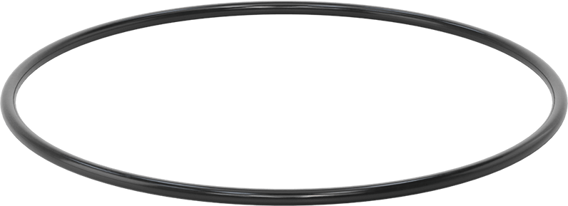 Yağa Dayanıklı Buna-N O-Ring, 6 mm Genişlik, 215 mm İç Çap