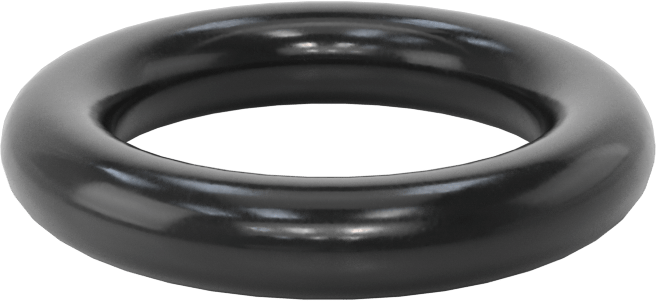 Yağa Dayanıklı Buna-N O-Ring, 6 mm Genişlik, 23 mm İç Çap