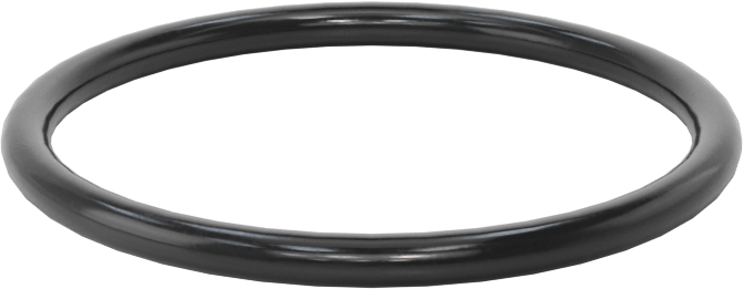 Yağa Dayanıklı Buna-N O-Ring, 2.5 mm Genişlik, 33 mm İç Çap