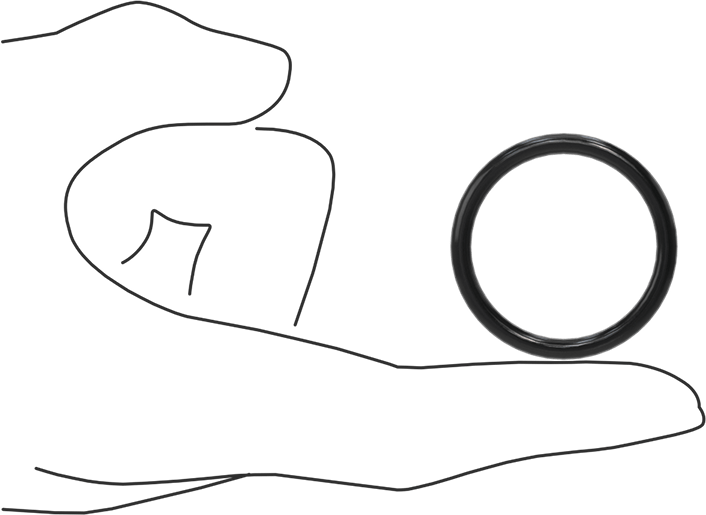 Yağa Dayanıklı Buna-N O-Ring, 3.5 mm Genişlik, 31 mm İç Çap