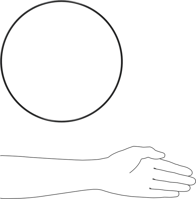 Yağa Dayanıklı Buna-N O-Ring, 4 mm Genişlik, 255 mm İç Çap