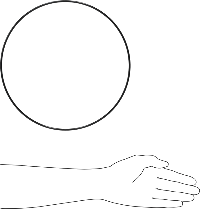 Yağa Dayanıklı Buna-N O-Ring, 4 mm Genişlik, 266 mm İç Çap