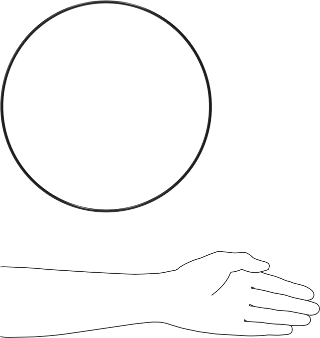 Yağa Dayanıklı Buna-N O-Ring, 4 mm Genişlik, 270 mm İç Çap