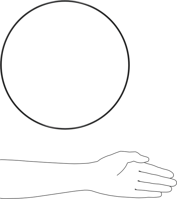 Yağa Dayanıklı Buna-N O-Ring, 4 mm Genişlik, 300 mm İç Çap