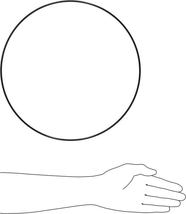 Yağa Dayanıklı Buna-N O-Ring, 4 mm Genişlik, 310 mm İç Çap