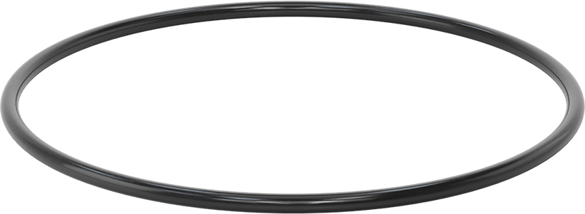 Yağa Dayanıklı Buna-N O-Ring, 8.4 mm Genişlik, 259.5 mm İç Çap