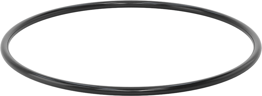 Yağa Dayanıklı Buna-N O-Ring, 8.4 mm Genişlik, 254.5 mm İç Çap