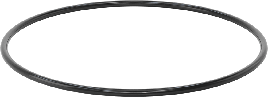 Yağa Dayanıklı Buna-N O-Ring, 8.4 mm Genişlik, 299.5 mm İç Çap