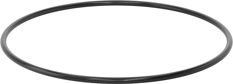 Yağa Dayanıklı Buna-N O-Ring, 8.4 mm Genişlik, 314.5 mm İç Çap