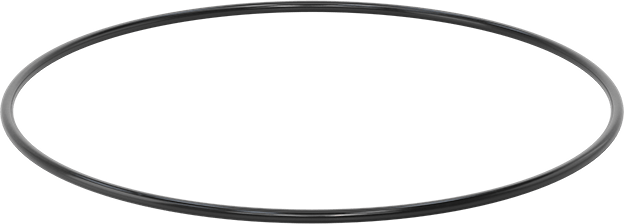 Yağa Dayanıklı Buna-N O-Ring, 8.4 mm Genişlik, 399.5 mm İç Çap