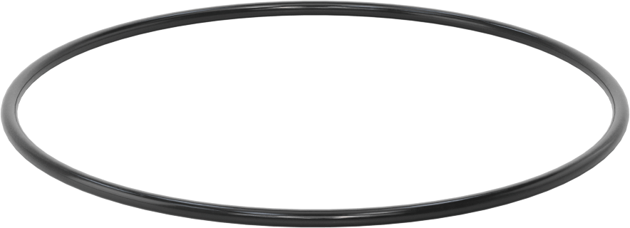 Yağa Dayanıklı Buna-N O-Ring, 3.1 mm Genişlik, 114.4 mm İç Çap