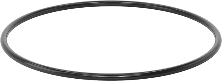 Yağa Dayanıklı Buna-N O-Ring, 5.7 mm Genişlik, 179.3 mm İç Çap