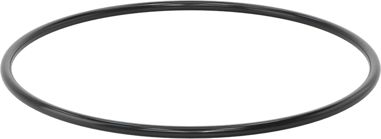 Yağa Dayanıklı Buna-N O-Ring, 5.7 mm Genişlik, 184.3 mm İç Çap