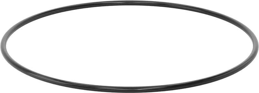 Yağa Dayanıklı Buna-N O-Ring, 5.7 mm Genişlik, 249.3 mm İç Çap
