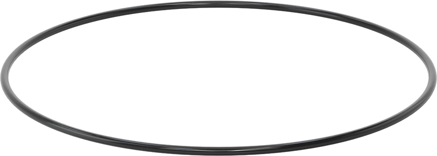 Yağa Dayanıklı Buna-N O-Ring, 5.7 mm Genişlik, 299.3 mm İç Çap