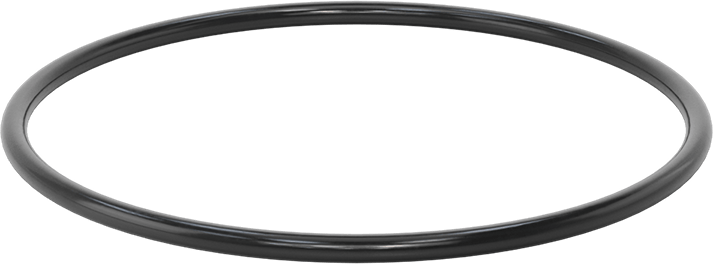 Yağa Dayanıklı Buna-N O-Ring, 5.7 mm Genişlik, 144.6 mm İç Çap