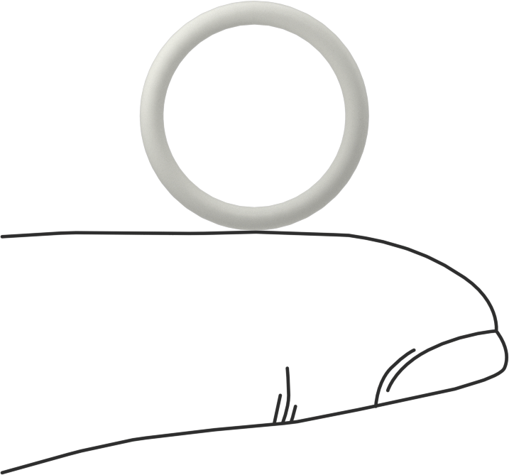 Yağa Dayanıklı Temiz Oda Buna-N O-Rings, 1/16 Kesirli Genişlik, Dash Numarası 015