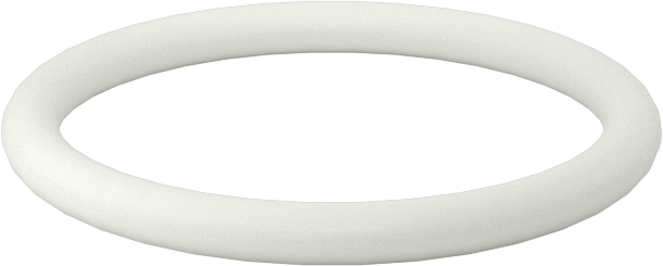 Yağa Dayanıklı Temiz Oda Buna-N O-Rings, 1/16 Kesirli Genişlik, Dash Numarası 017