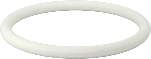 Yağa Dayanıklı Temiz Oda Buna-N O-Rings, 1/16 Kesirli Genişlik, Dash Numarası 019