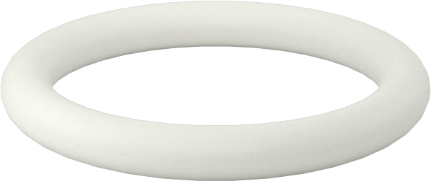 Yağa Dayanıklı Temiz Oda Buna-N O-Rings, 3/32 Kesirli Genişlik, Dash Numarası 115