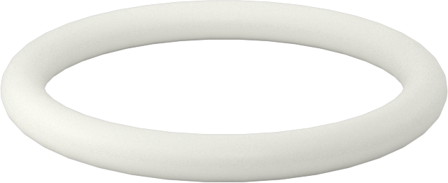 Yağa Dayanıklı Temiz Oda Buna-N O-Rings, 3/32 Kesirli Genişlik, Dash Numarası 118