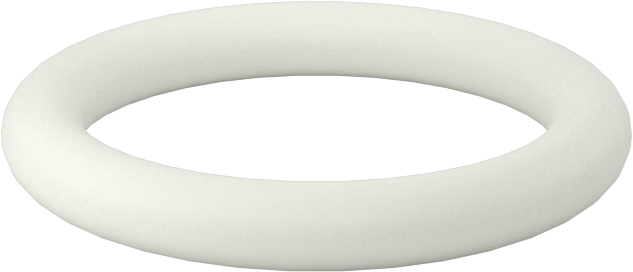 Yağa Dayanıklı Temiz Oda Buna-N O-Rings, 1/8 Kesirli Genişlik, Dash Numarası 211