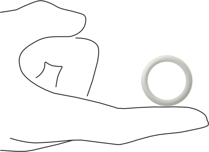 Yağa Dayanıklı Temiz Oda Buna-N O-Rings, 1/8 Kesirli Genişlik, Dash Numarası 212