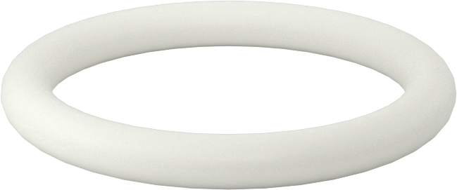 Yağa Dayanıklı Temiz Oda Buna-N O-Rings, 1/8 Kesirli Genişlik, Dash Numarası 214