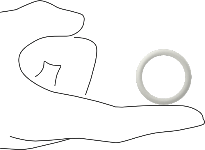 Yağa Dayanıklı Temiz Oda Buna-N O-Rings, 1/8 Kesirli Genişlik, Dash Numarası 214