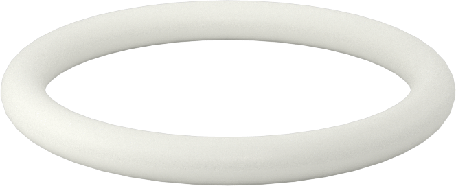 Yağa Dayanıklı Temiz Oda Buna-N O-Rings, 1/8 Kesirli Genişlik, Dash Numarası 217