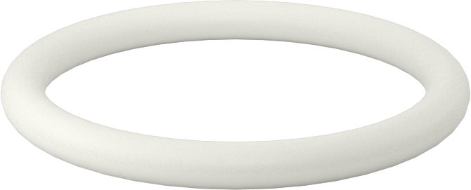 Yağa Dayanıklı Temiz Oda Buna-N O-Rings, 1/8 Kesirli Genişlik, Dash Numarası 218